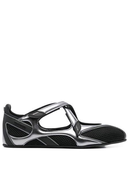 THE ATTICO - Ballet flats in synthetic fabric