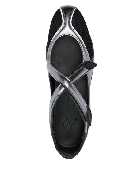 THE ATTICO - Ballet flats in synthetic fabric