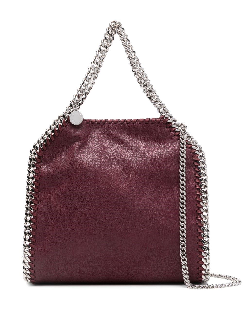 Stella Mccartney Falabella Mini Tote Bag In Red