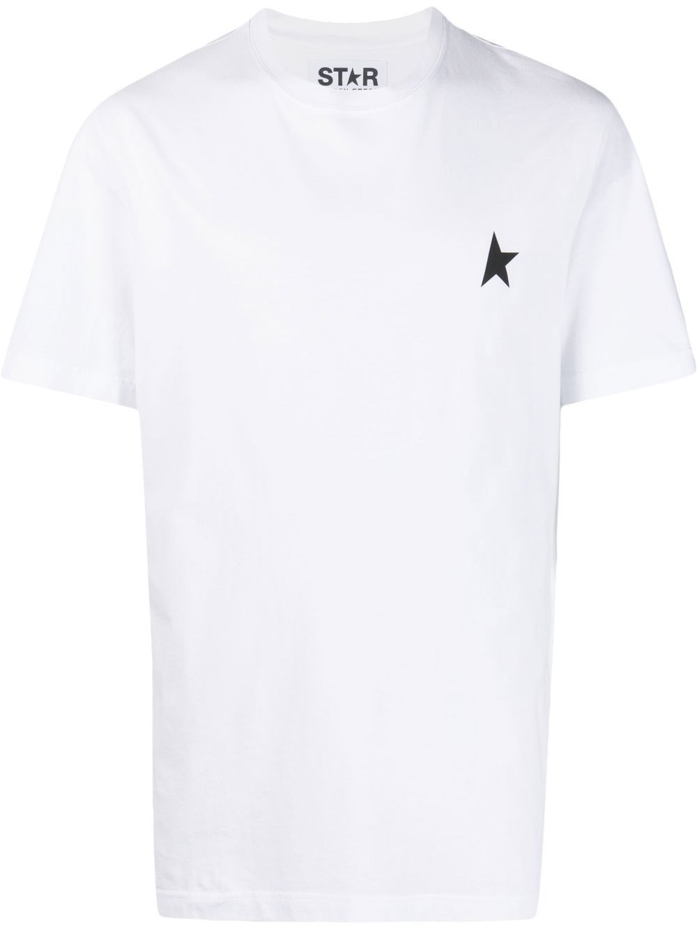 Golden Goose Cotton Jersey T-shirt In White
