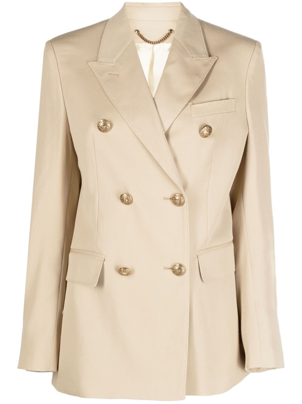Golden Goose Luxurious Wool Jacket For Warmth In Neutral