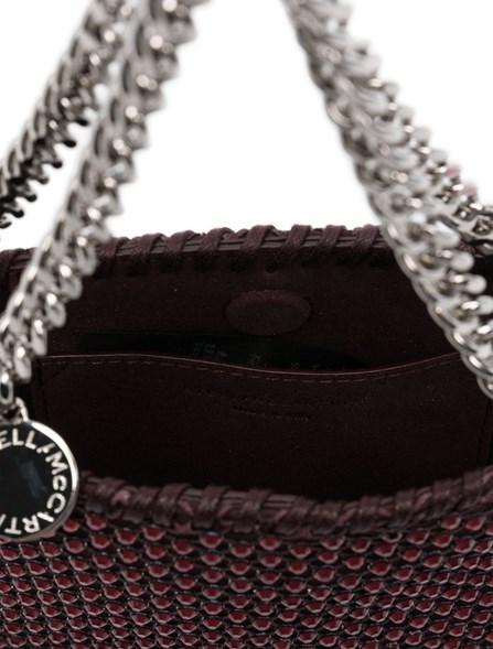 STELLA MC CARTNEY - Micro Falabella Tote with Crystals