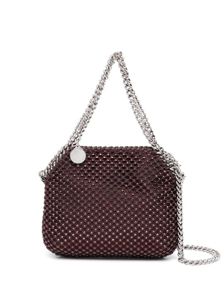 STELLA MC CARTNEY - Micro Falabella Tote with Crystals
