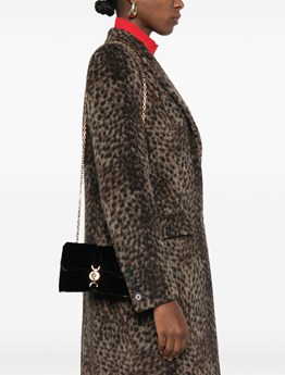 VERSACE - Mini borsa trapuntata Kleio in velluto