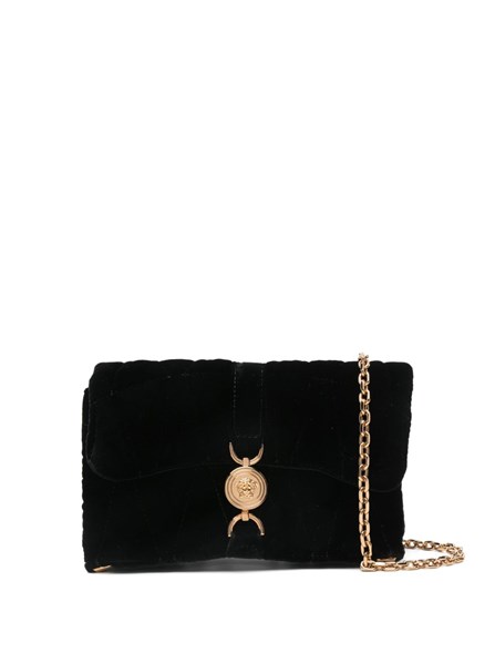 VERSACE - Kleio quilted velvet mini bag