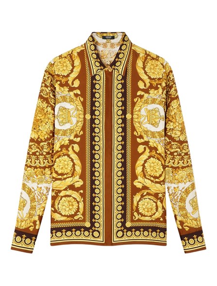 VERSACE - Barocco silk shirt
