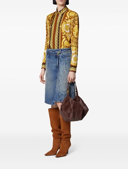 VERSACE - Barocco silk shirt