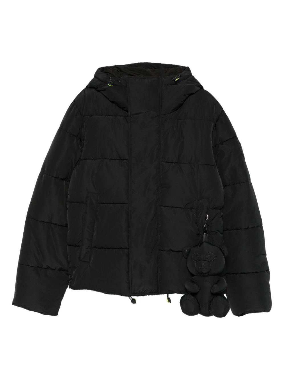 Barrow Padded Hooded Jacket In Black