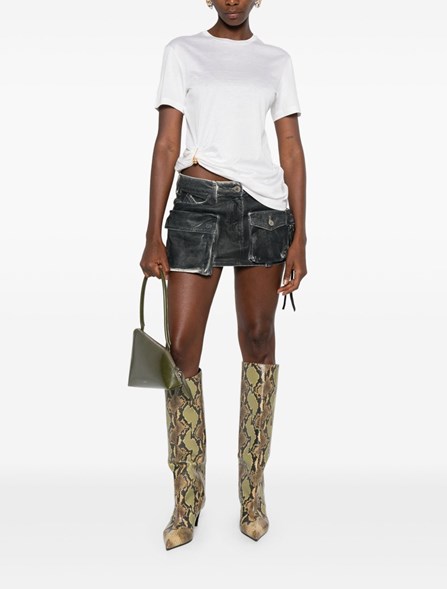 VERSACE - Draped Safety Pin T-shirt