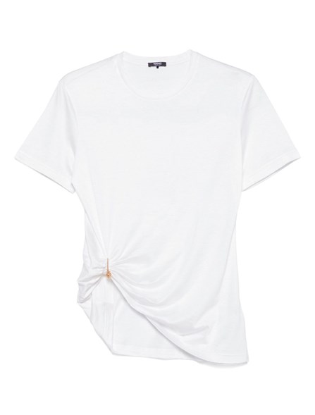 VERSACE - Draped Safety Pin T-shirt