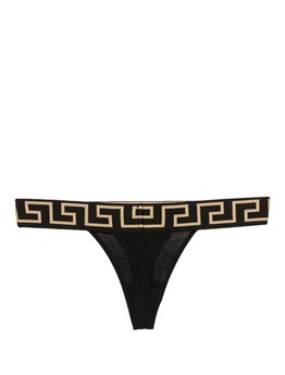 VERSACE - THONG WITH GREEK RIM