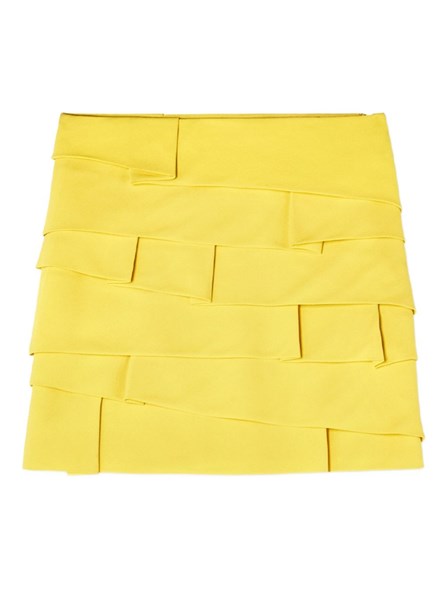 VERSACE - Satin envers miniskirt