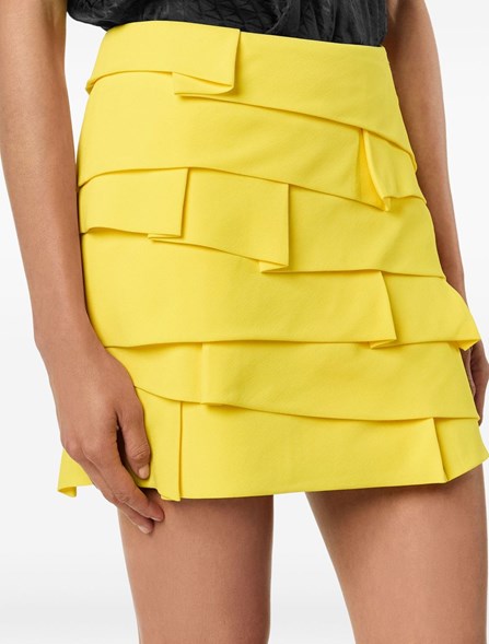 VERSACE - Satin envers miniskirt