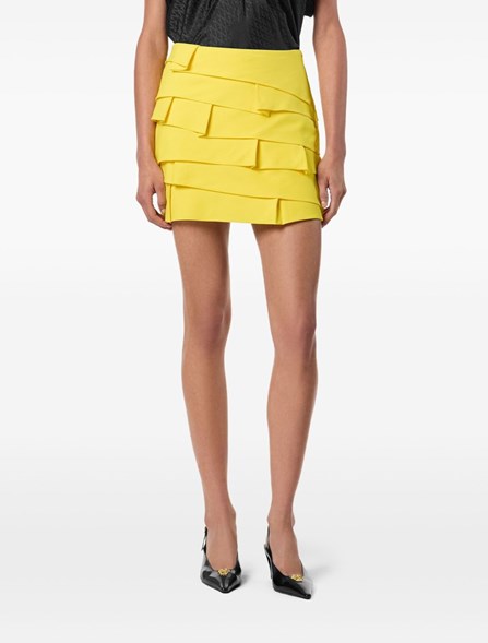 VERSACE - Satin envers miniskirt