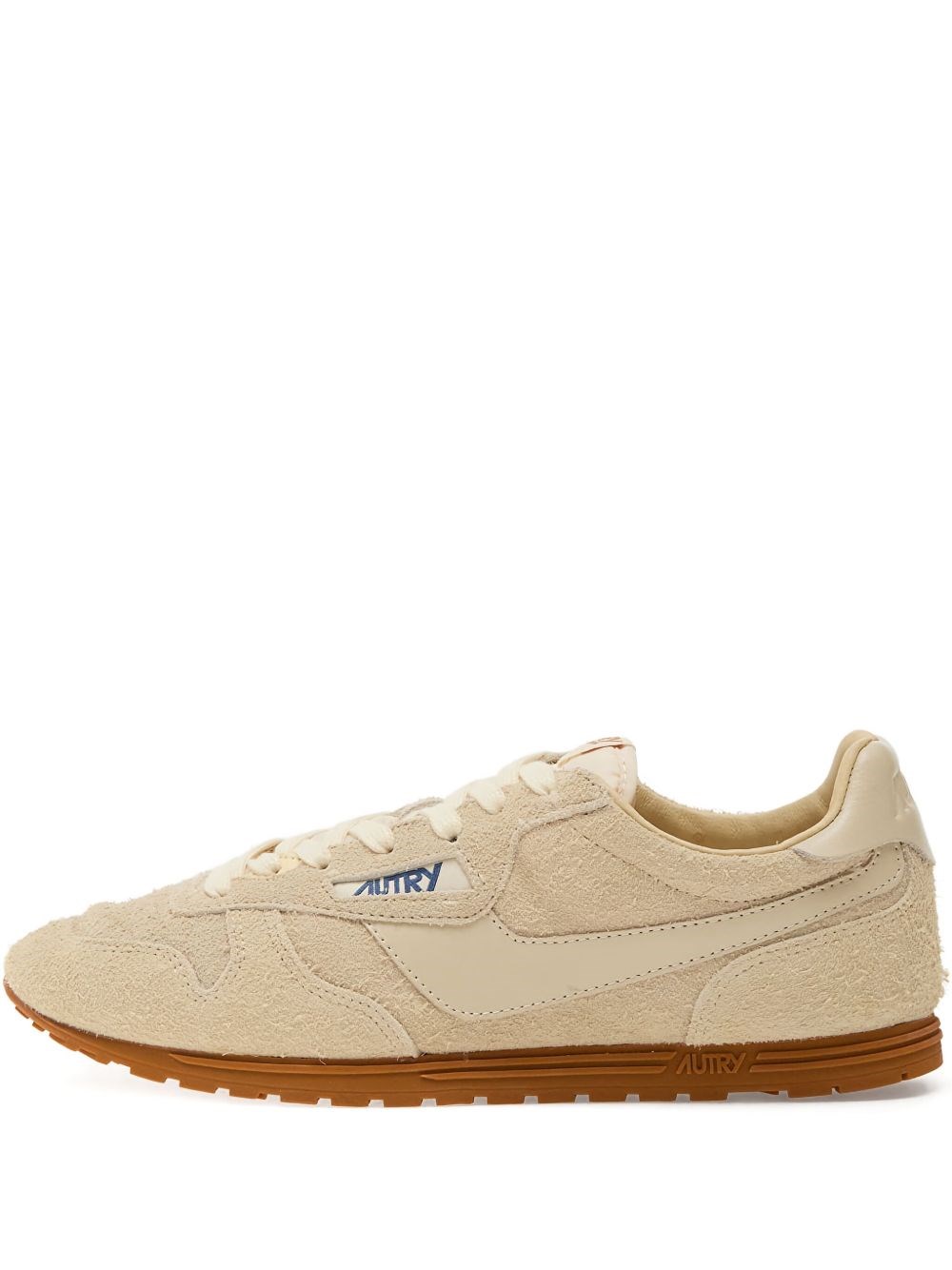 Autry Sneakers Windspin In Suede In Neutral