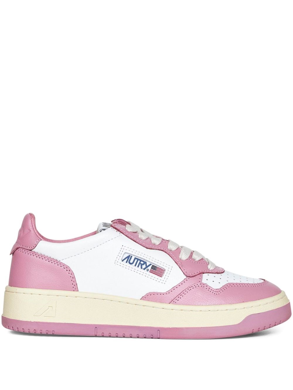 Autry Medalist Low Low-top Sneakers With Smooth In White