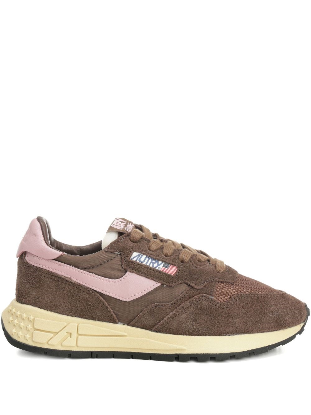 Autry Reelwind Low Sneakers In Brown