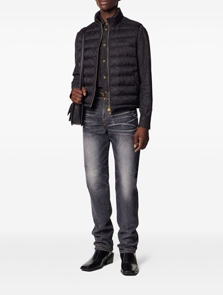 VERSACE - SHIRT WITH BAROQUE PRINT