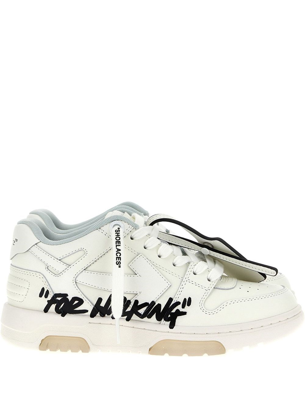Off-white Sneakers Out Of Office For Walking In White