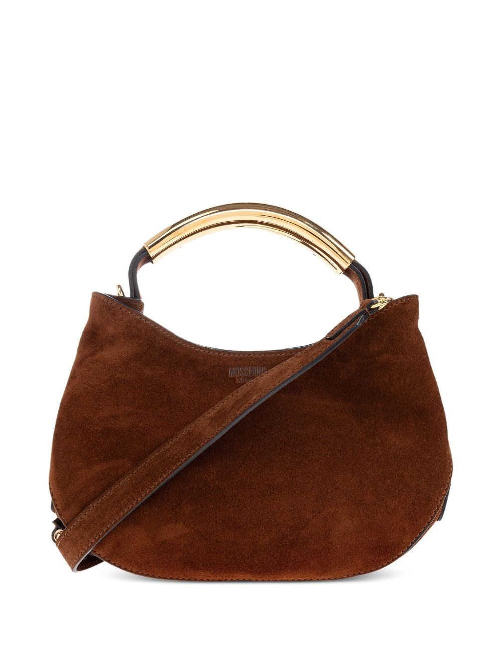 Moschino Handle Me Bag In Brown