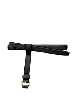 MOSCHINO - Nappa leather belt