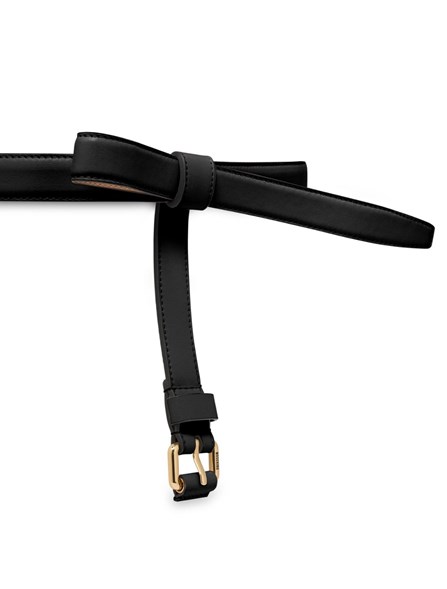 MOSCHINO - Nappa leather belt