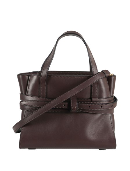 MOSCHINO - Nappa leather tie Me bag