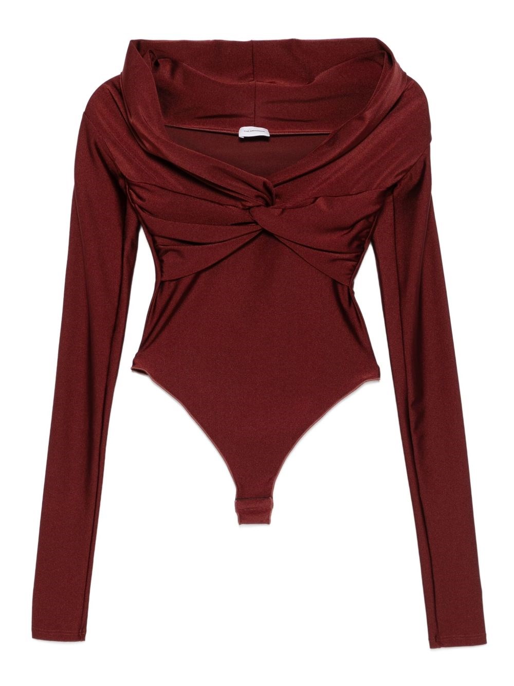 The Andamane Lycra Bodysuit In Red