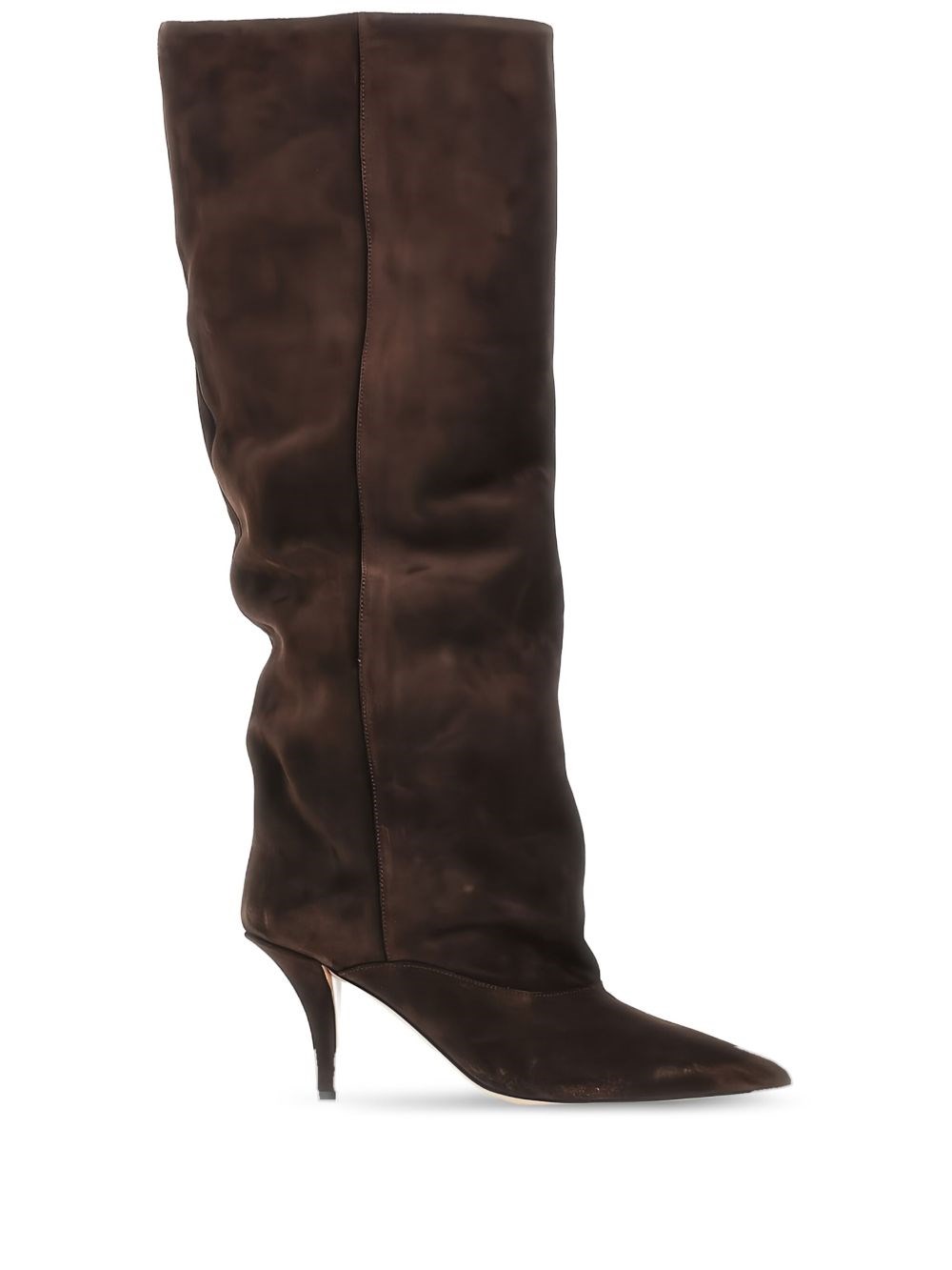 Paris Texas Suede Boots In Brown