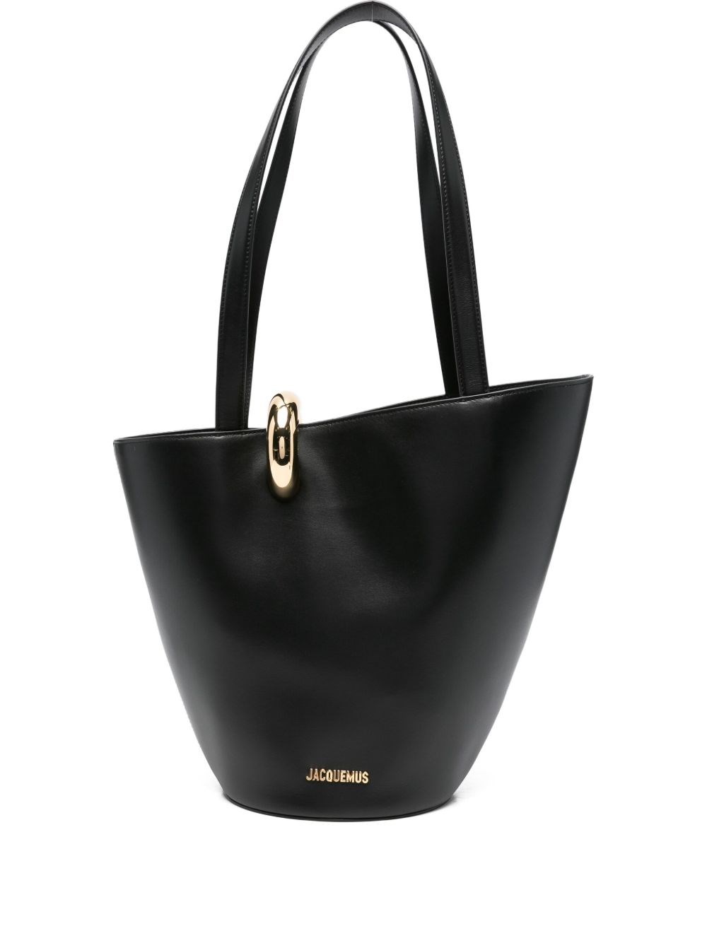 Jacquemus Women Le Bambola Moyen Tote Bag In Black