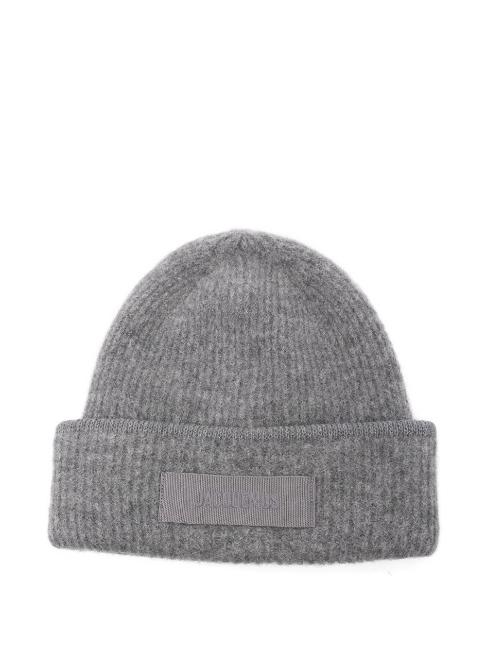 Jacquemus The Gros Grain Cap In Gray