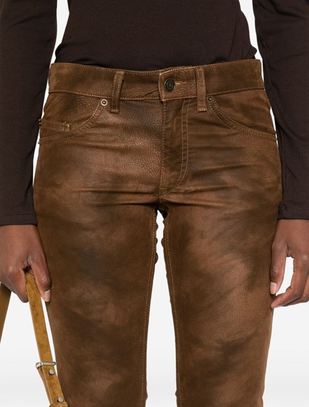 MARANT ÉTOILE - Faux leather pants