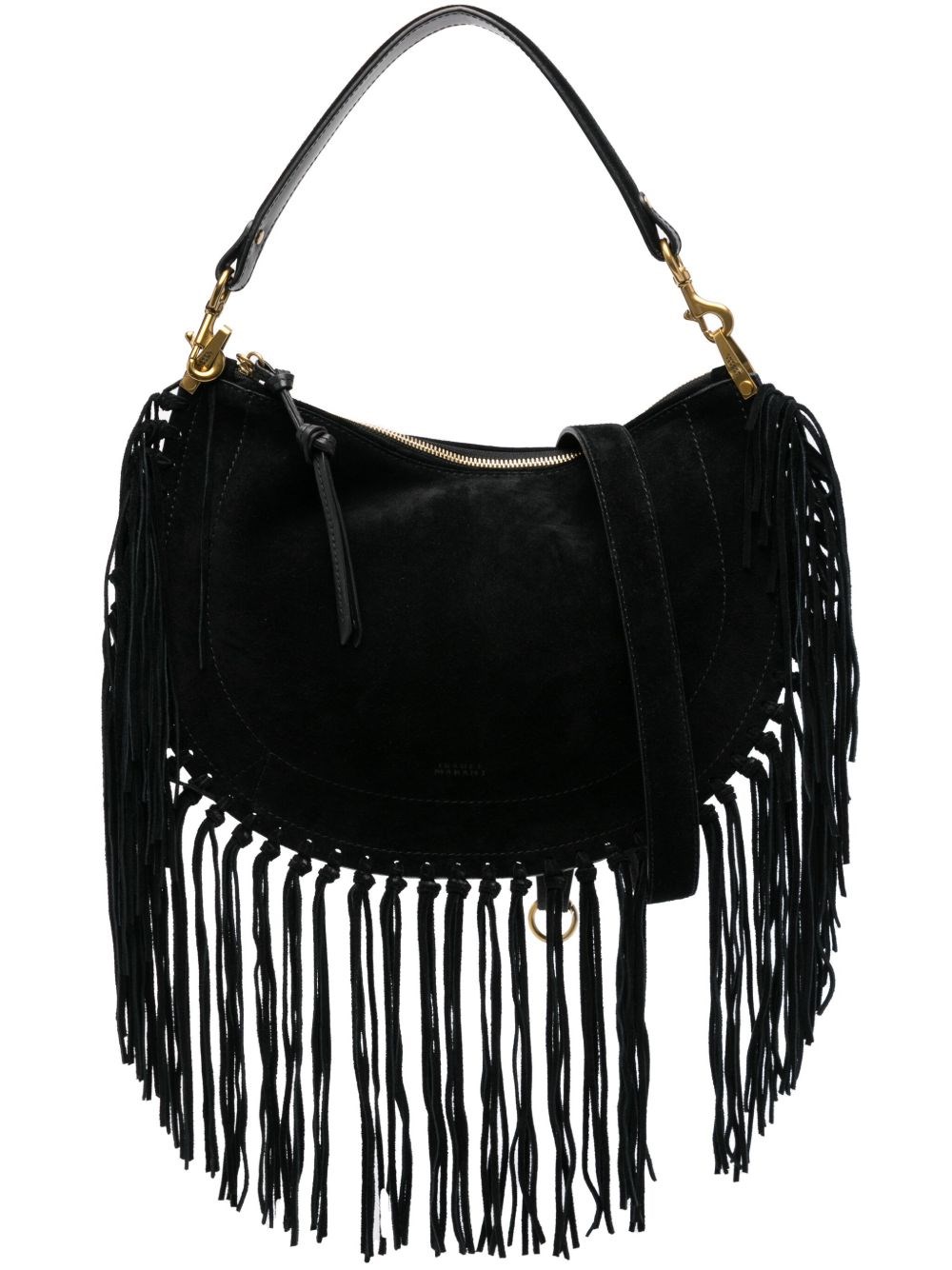 Isabel Marant Oskan Moon Small Bag In Black