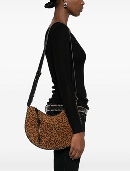 ISABEL MARANT - Borsa a spalla Oskan Small in suede