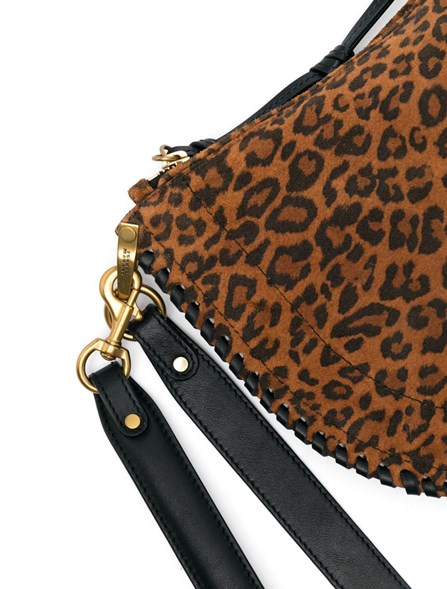 ISABEL MARANT - Oskan Small suede shoulder bag