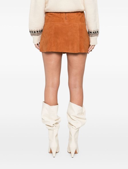 ISABEL MARANT - suede skirt