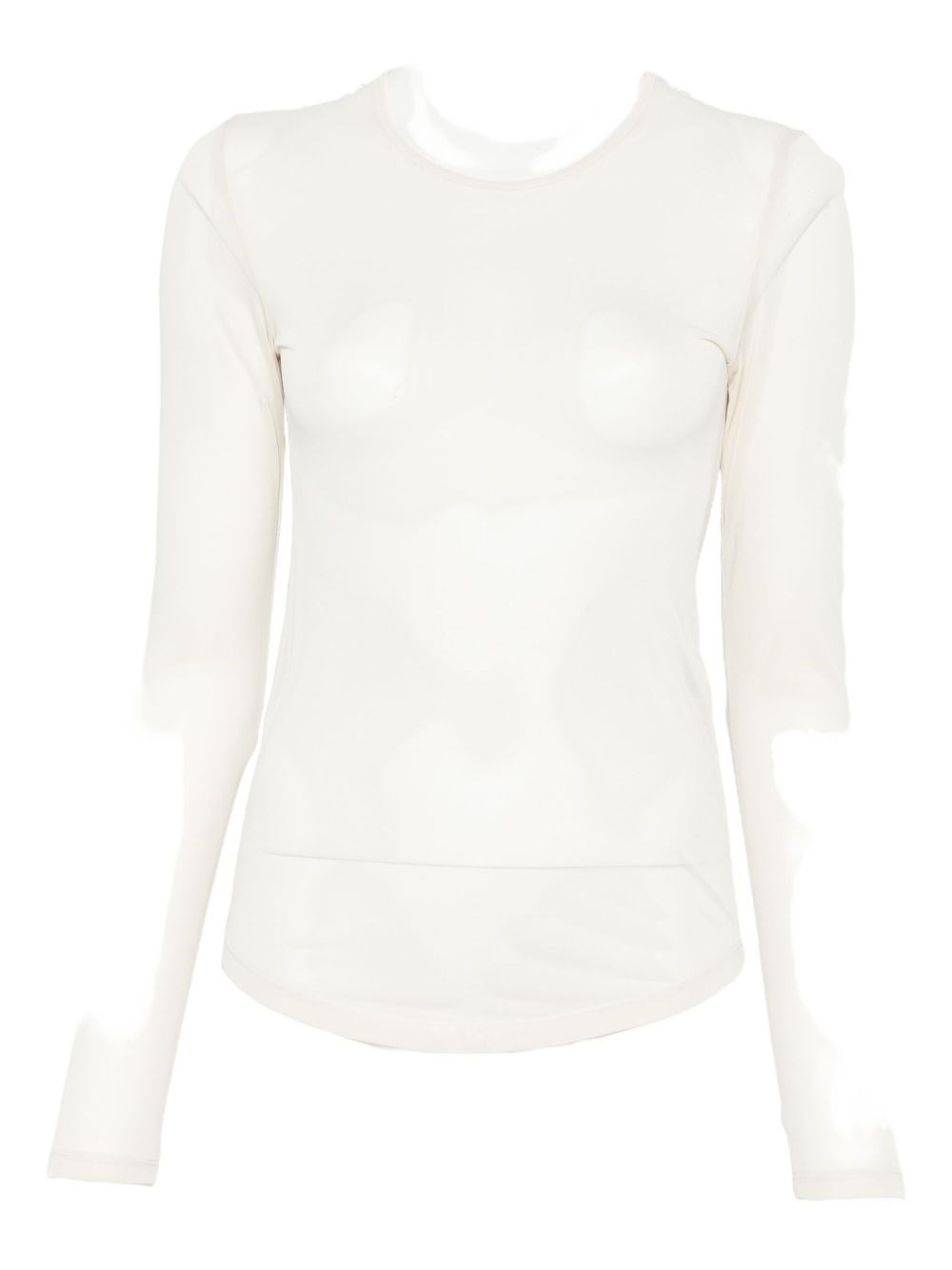 Isabel Marant Viscose And Silk Blend Top In Neutral