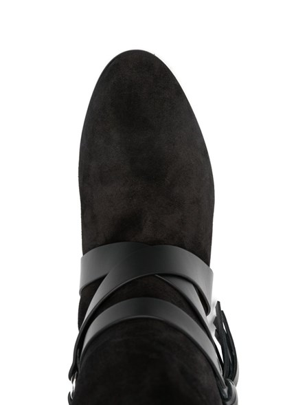 ISABEL MARANT - suede flat ankle boots