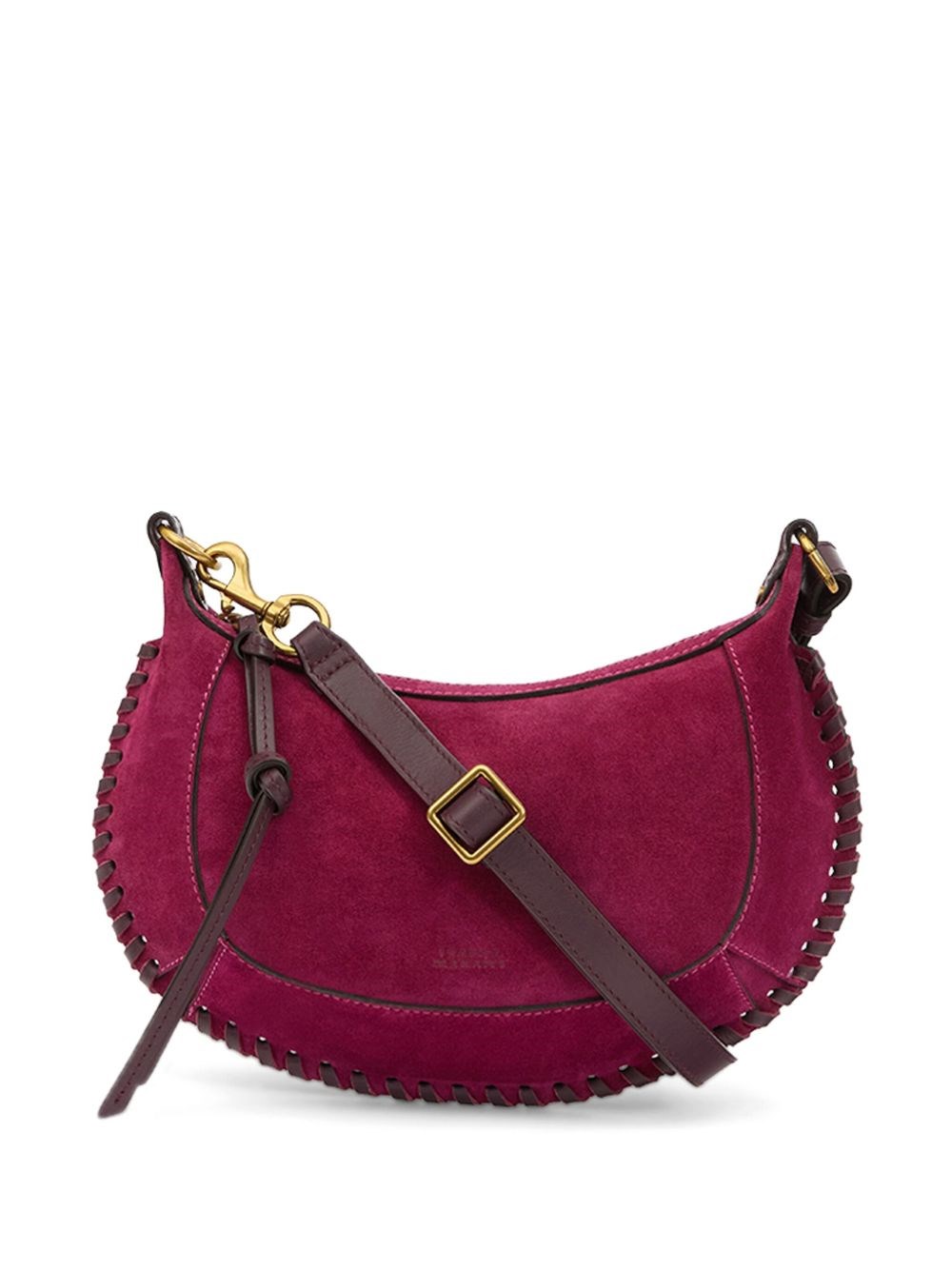 Isabel Marant Oskan Moon Bag In Purple