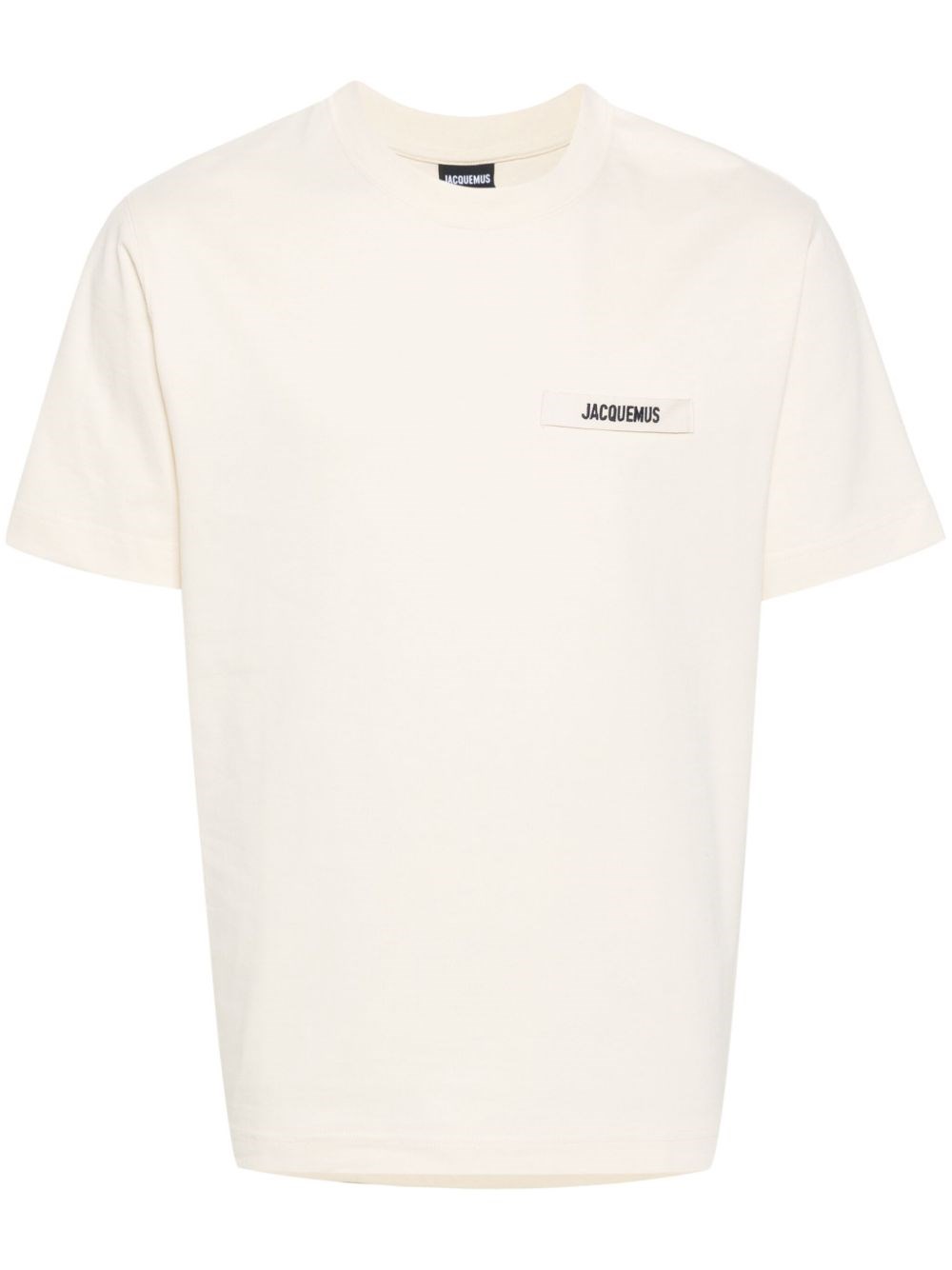 Jacquemus T-shirt Logo In Neutral