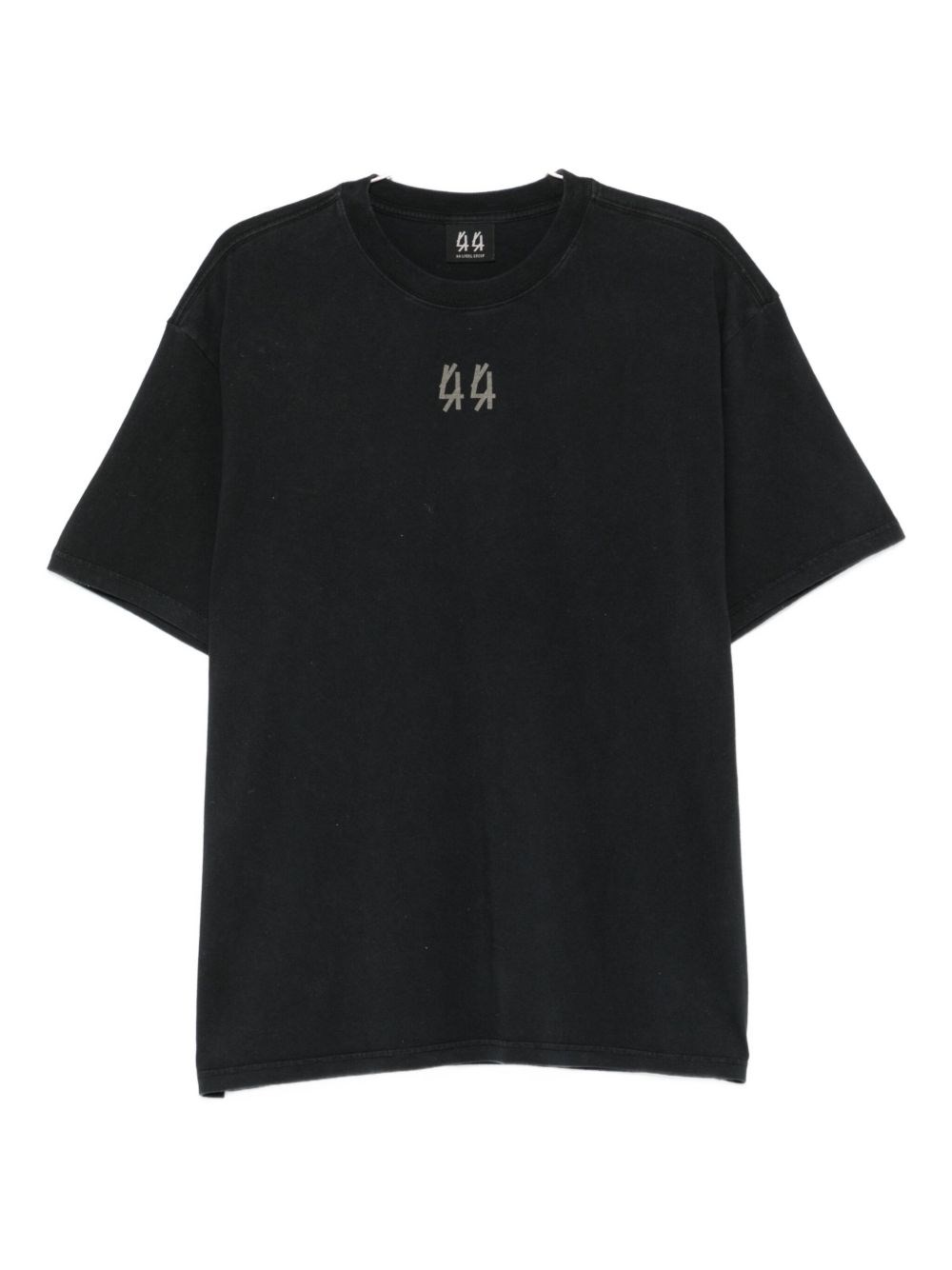 44 Label Group Logo-print T-shirt In Black