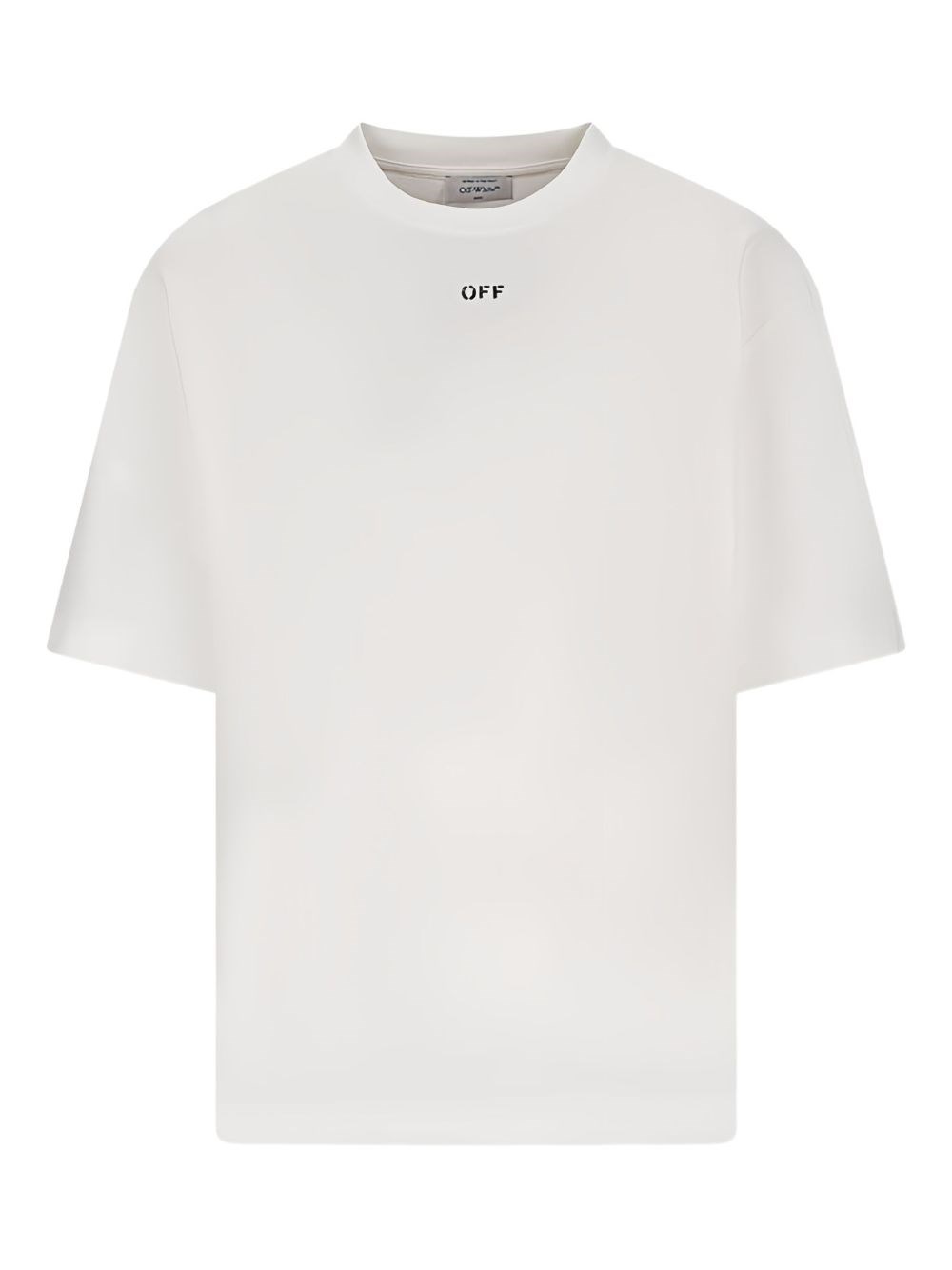 Off-white Thinkman Arrow Skate Logo Tee In White
