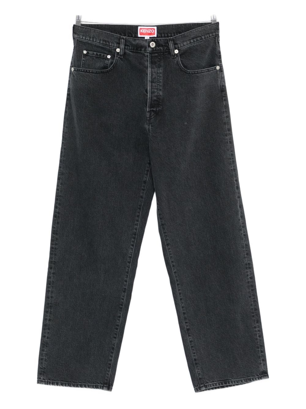 Kenzo Botan Jeans In Gray