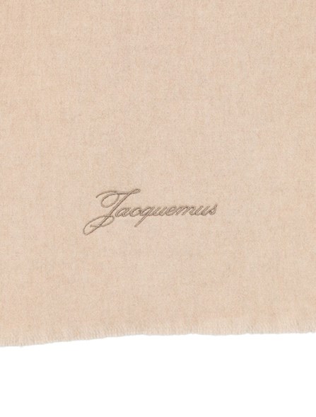 JACQUEMUS - SCIARPA CON RICAMO LOGO