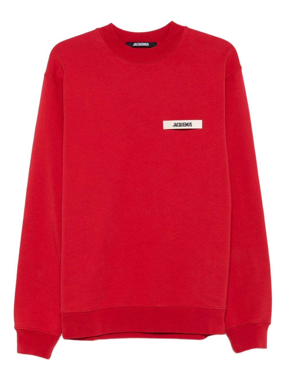 Jacquemus Logo Sweatshirt In Gold