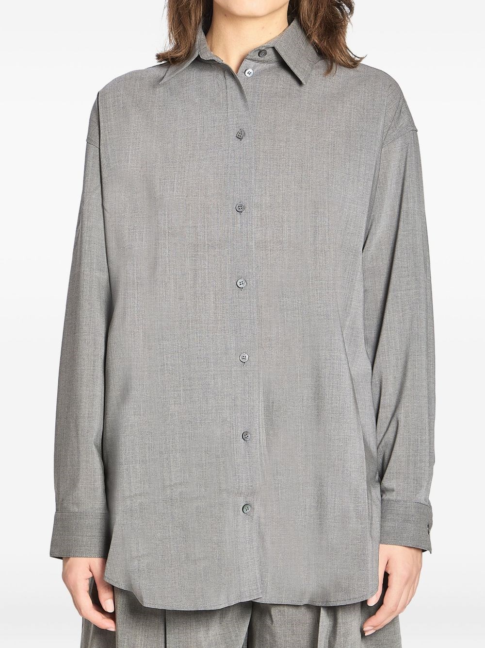 Jacquemus Le Chemise D Hommen Shirt In Gray