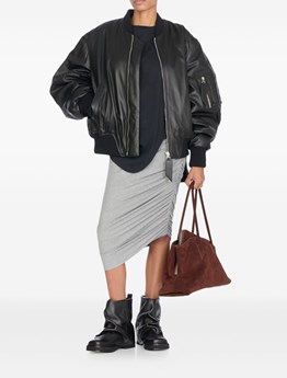 THE ATTICO - Stretch jersey skirt