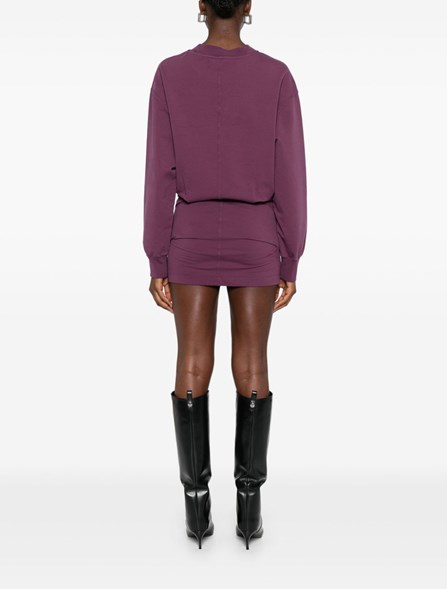 THE ATTICO - American fleece minidress