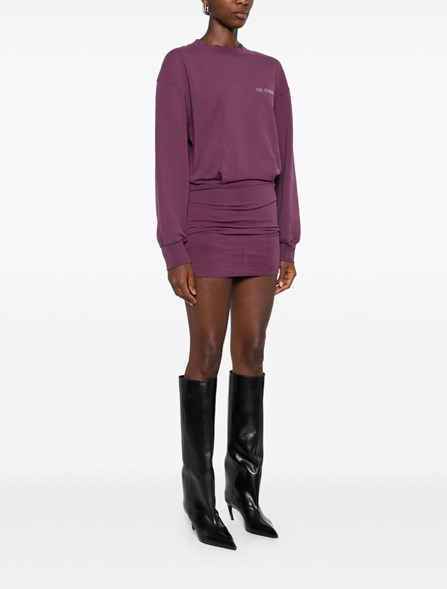 THE ATTICO - American fleece minidress
