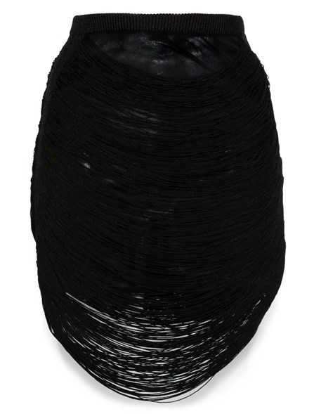 THE ATTICO - Fringed skirt
